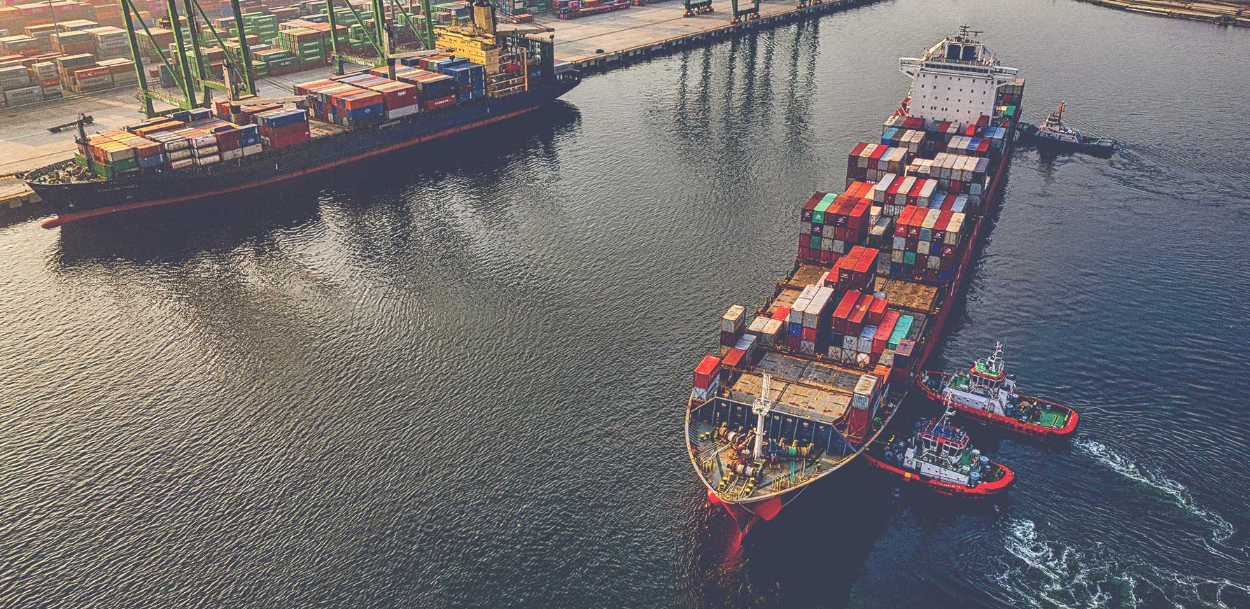 Forsyningssikkerhed, containerskibe