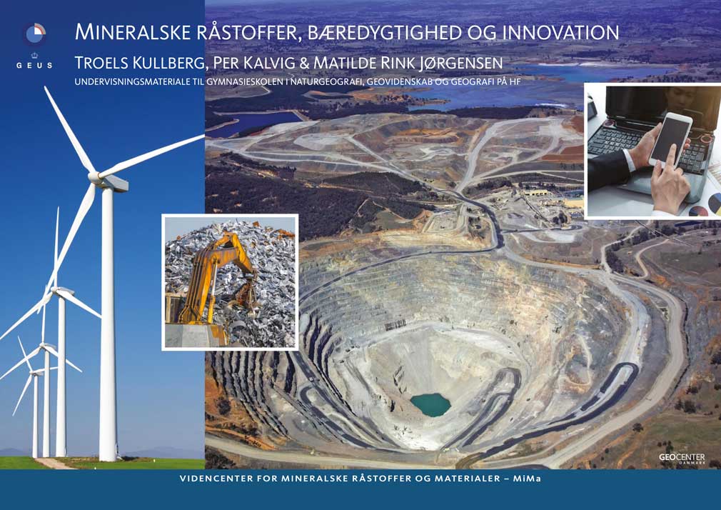 Mineralske råstoffer, bæredygtighed og innovation Forside af bogen: Mineralske råstoffer, bæredygtighed og innovation